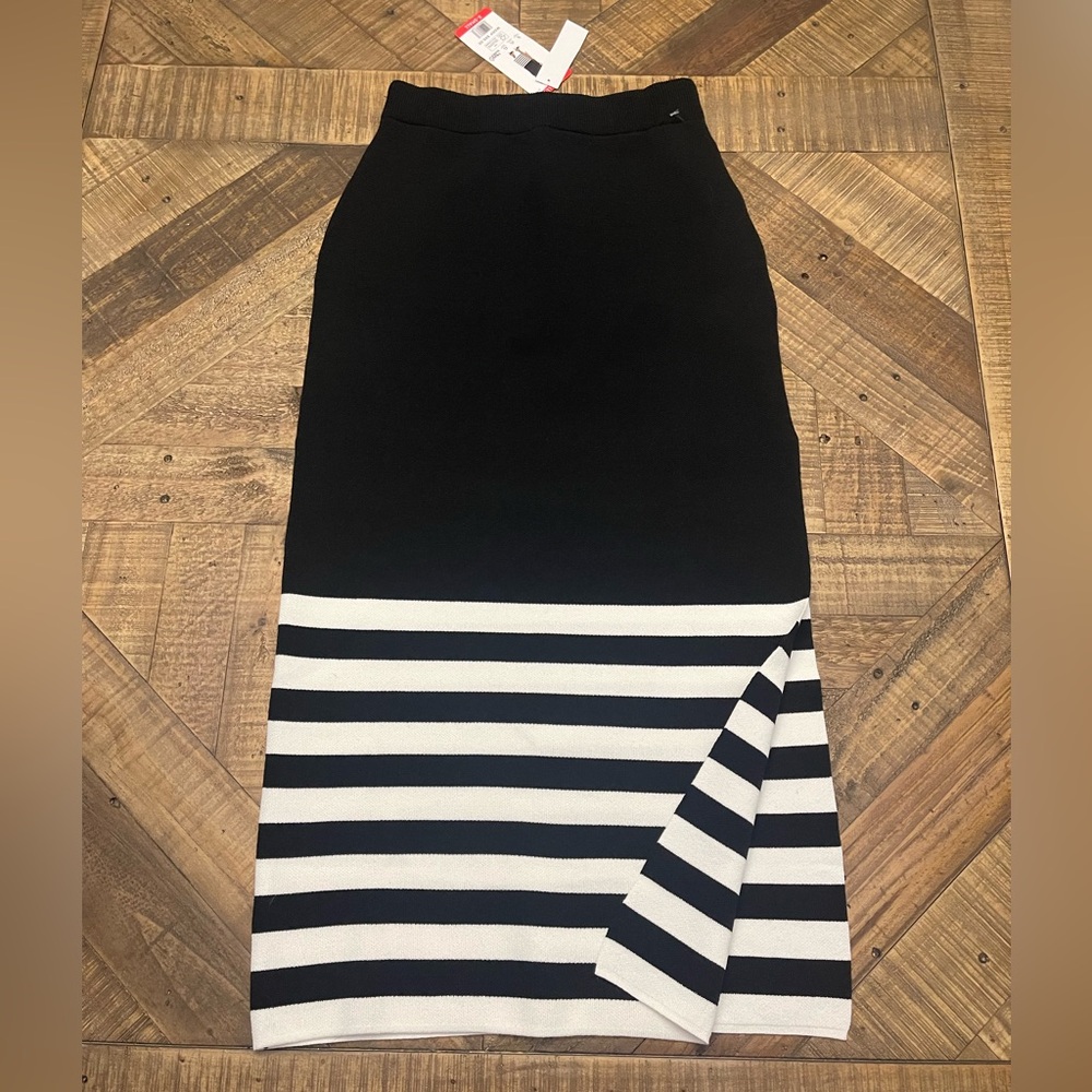 Edited by Remi Bader Knit Maxi Skirt.